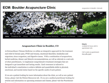 Tablet Screenshot of extraordinarychinesemedicine.com